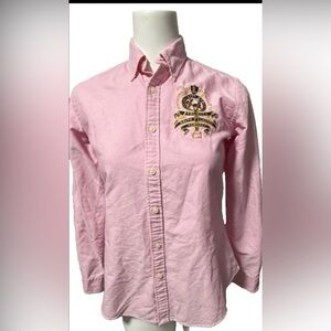 Ralph Lauren Pink Button Down Shirt